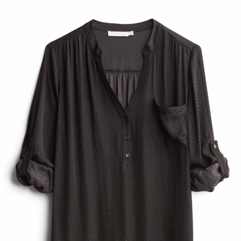 Lush Gladjen Roll-up Blouse